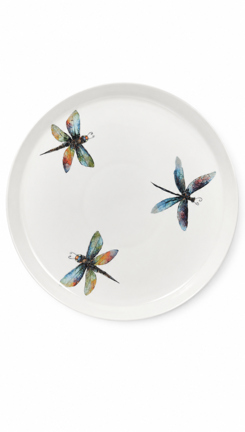 Dragonfly Porcelain Serving Platter