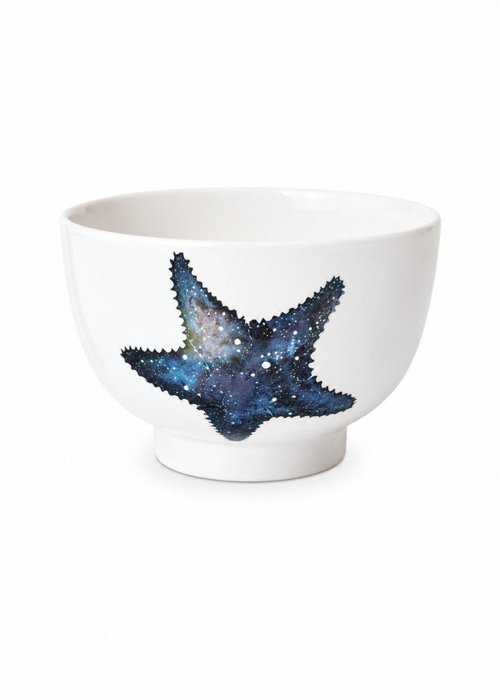 Coastal Starfish Porcelain Bowl