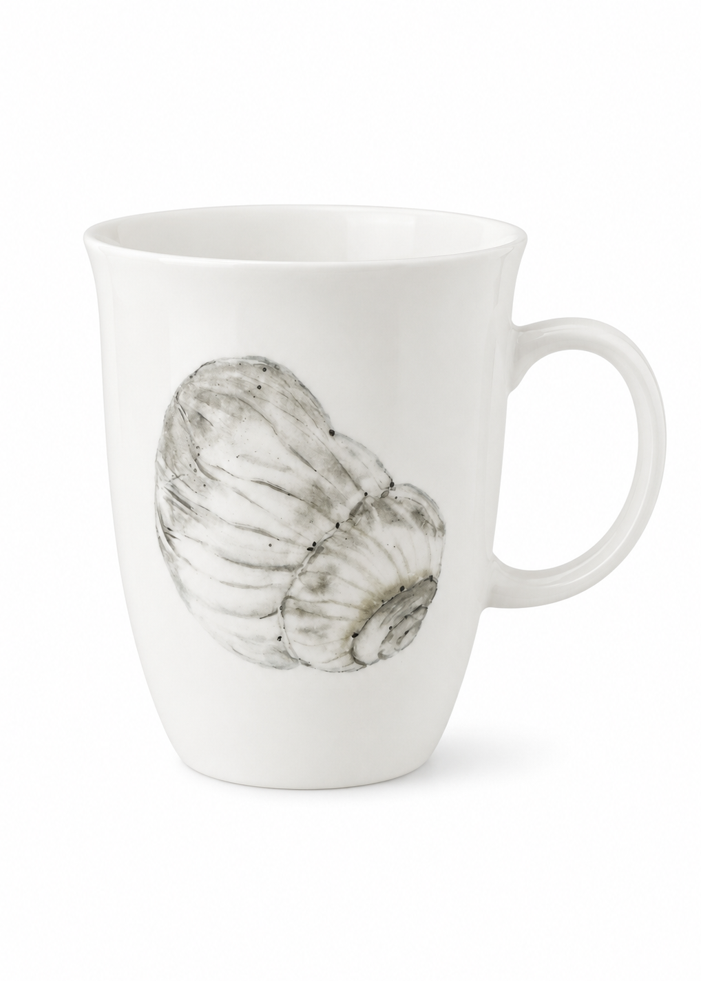 Coastal Sea Shell Porcelain Mug
