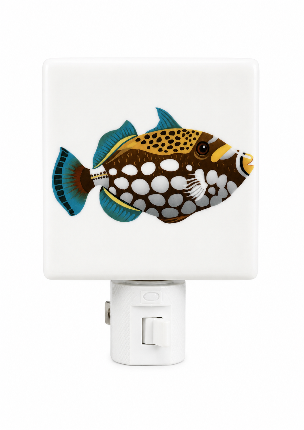 Spotted Triggerfish Porcelain Nightlight