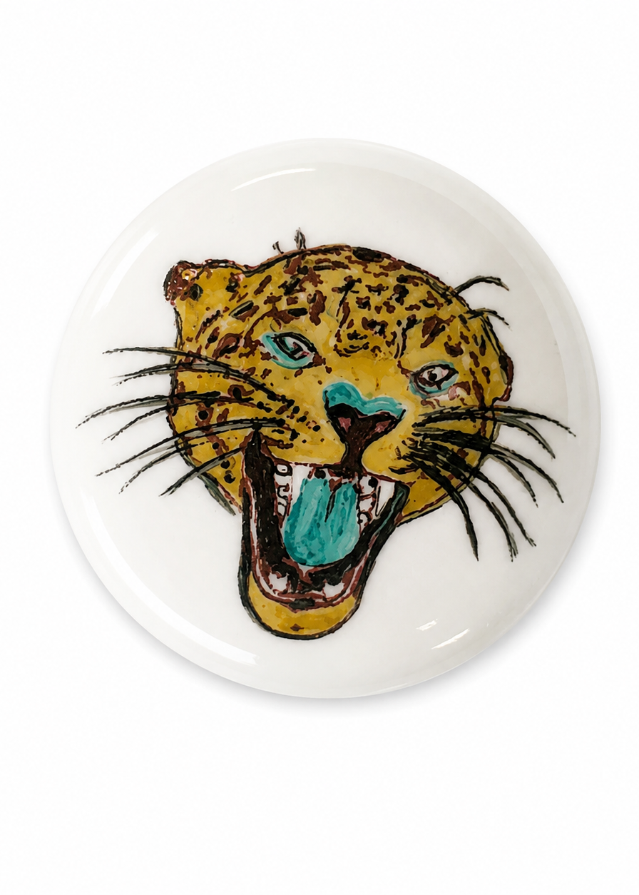 Jaguar Football Season Porcelain Wine Stopper