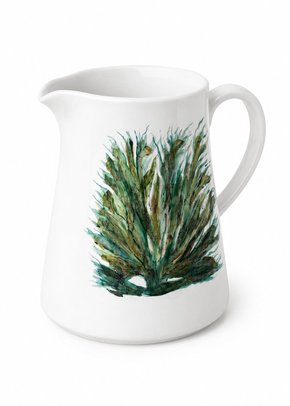 Coastal Sea Oats Porcelain Pitcher
