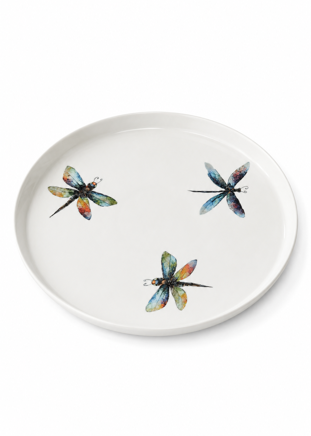 Dragonfly Porcelain Serving Platter