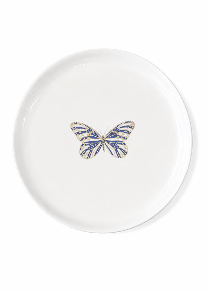 Butterfly Porcelain Salad Plates (Set of 4)