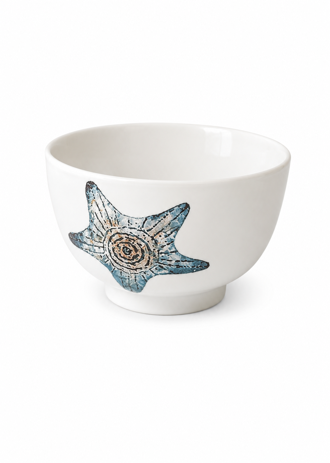 Coastal Starfish Porcelain Bowl