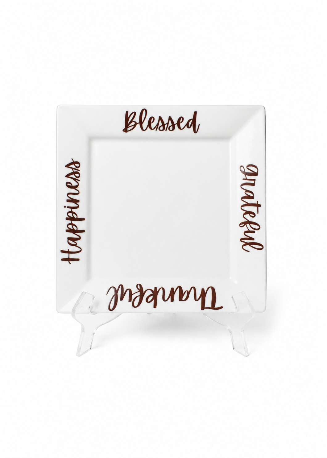 Holiday Thanksgiving Hosting Porcelain Platter