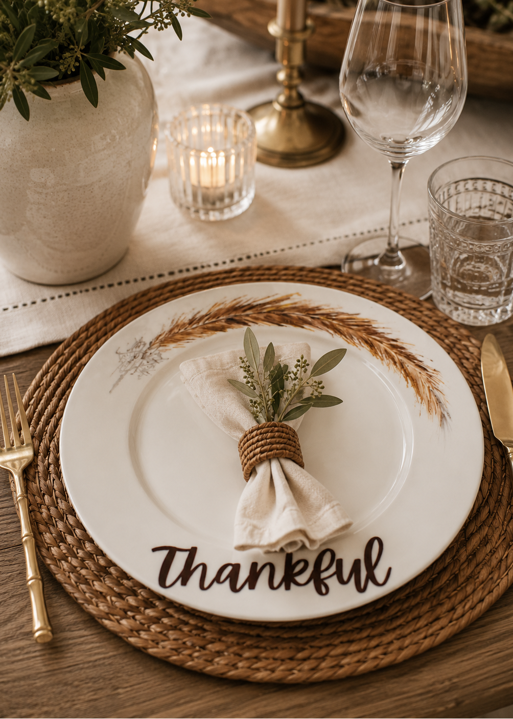 Feather Hosting Porcelain Platter
