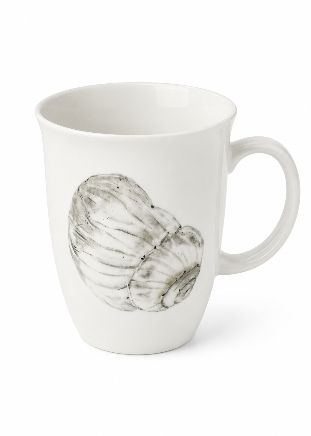Coastal Sea Shell Porcelain Mug