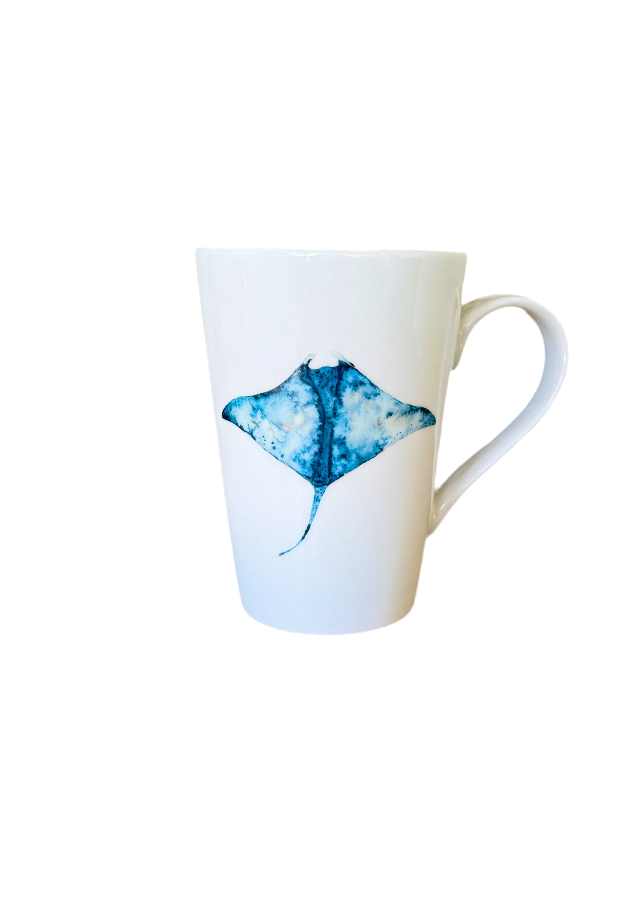 Coastal Stingray Porcelain Mug Coffee Tea