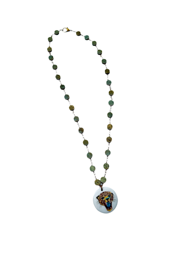 Jaguar Game Day Necklace Mascot Jewelry
