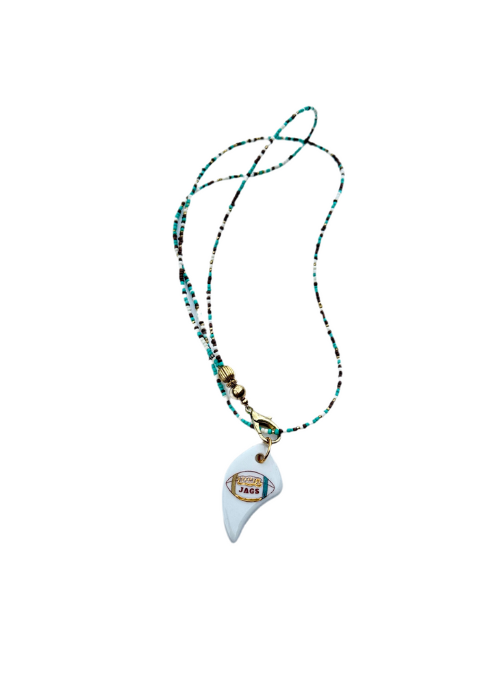 Jaguar Game Day Double Wrap Necklace