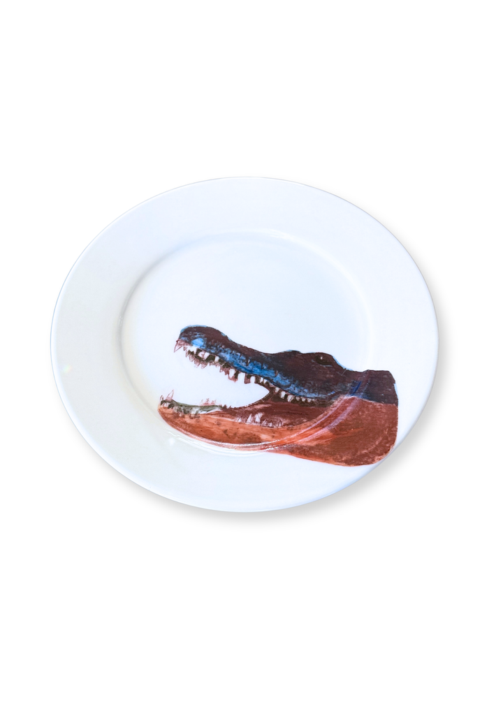 Florida Gator Game Day Porcelain 8" Serving Plate