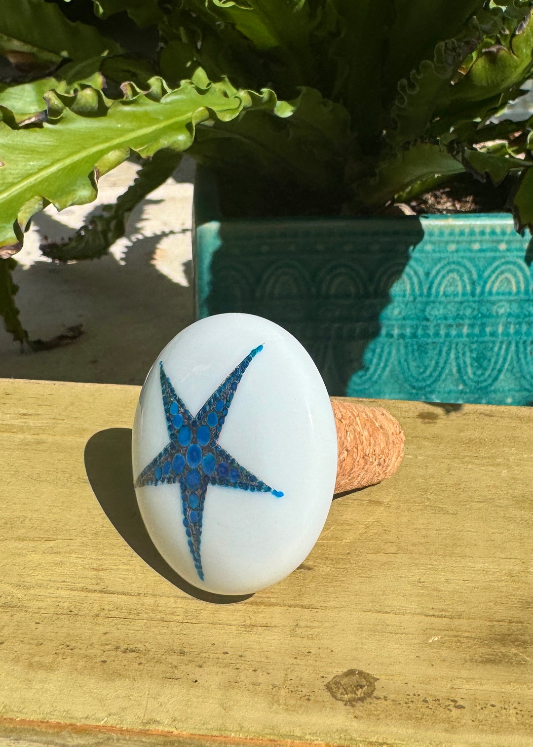 Star Wine Cork, Wine Gifts, Coastal Gifts, Wine Cork