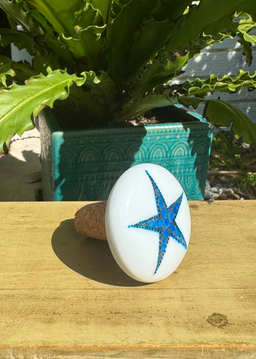 Star Wine Cork, Wine Gifts, Coastal Gifts, Wine Cork