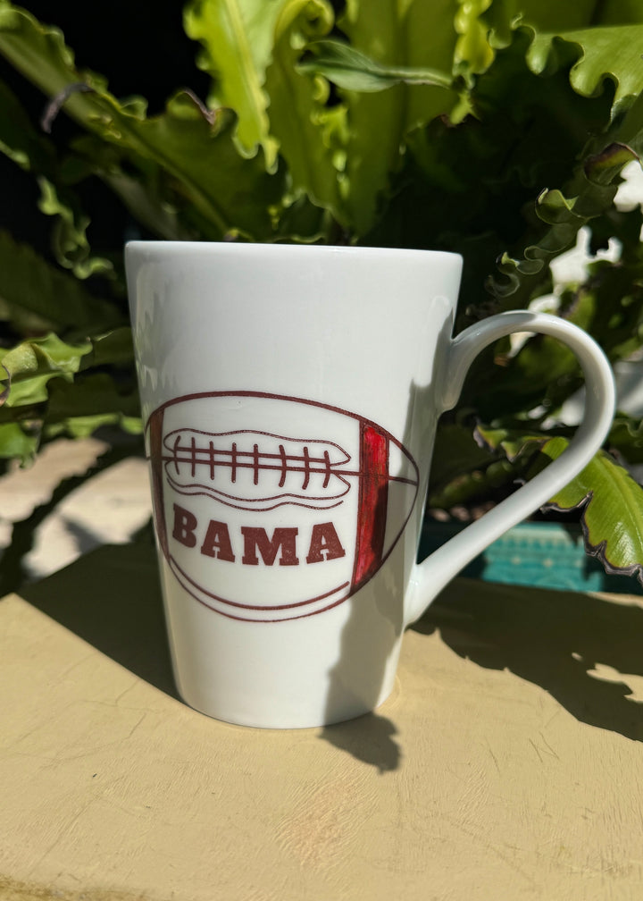 Alabama Mug, Coffee Mug, Football Mug