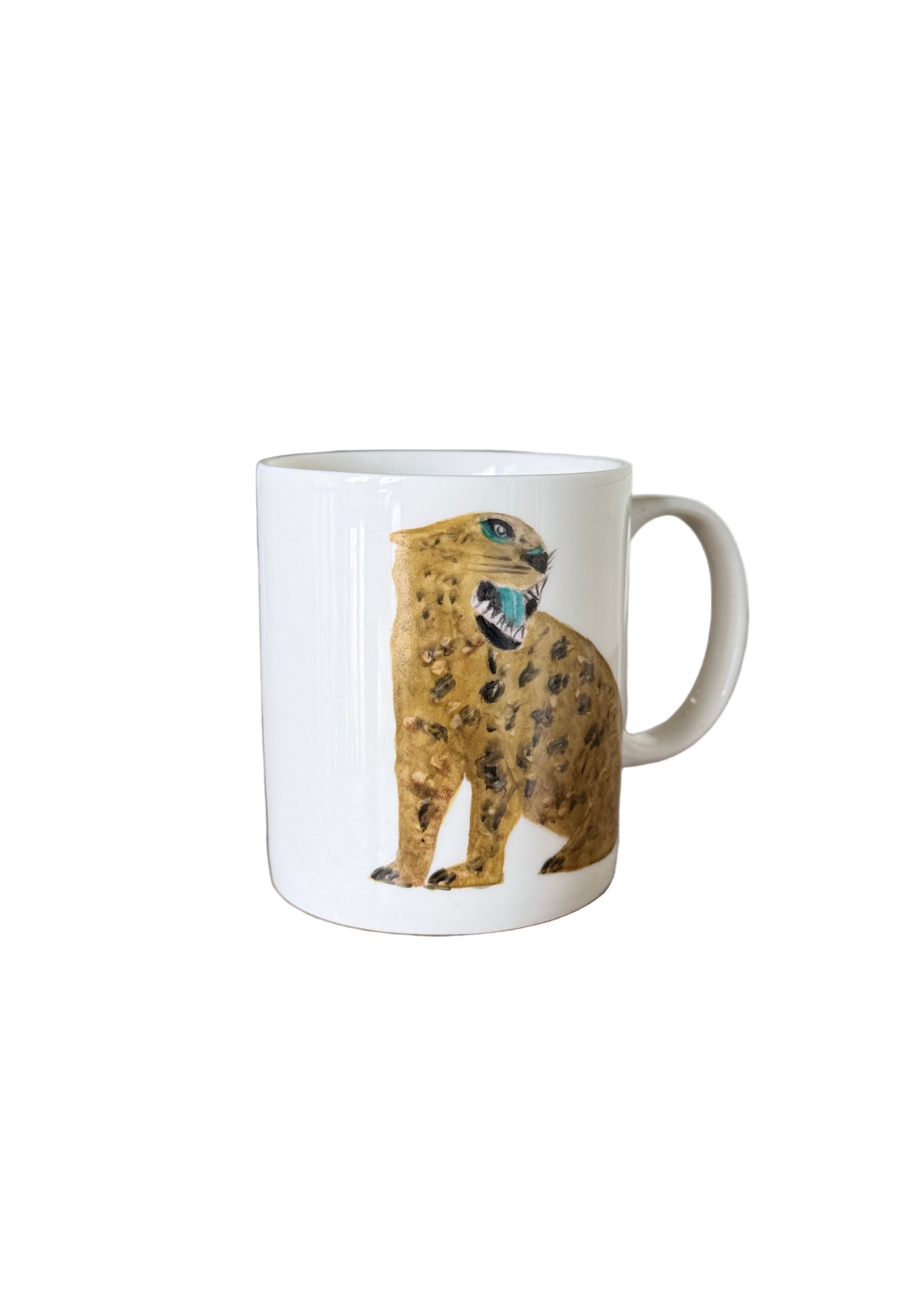 Jaguar Game Day Coffee Mug Mascot Cup Football Team Decor