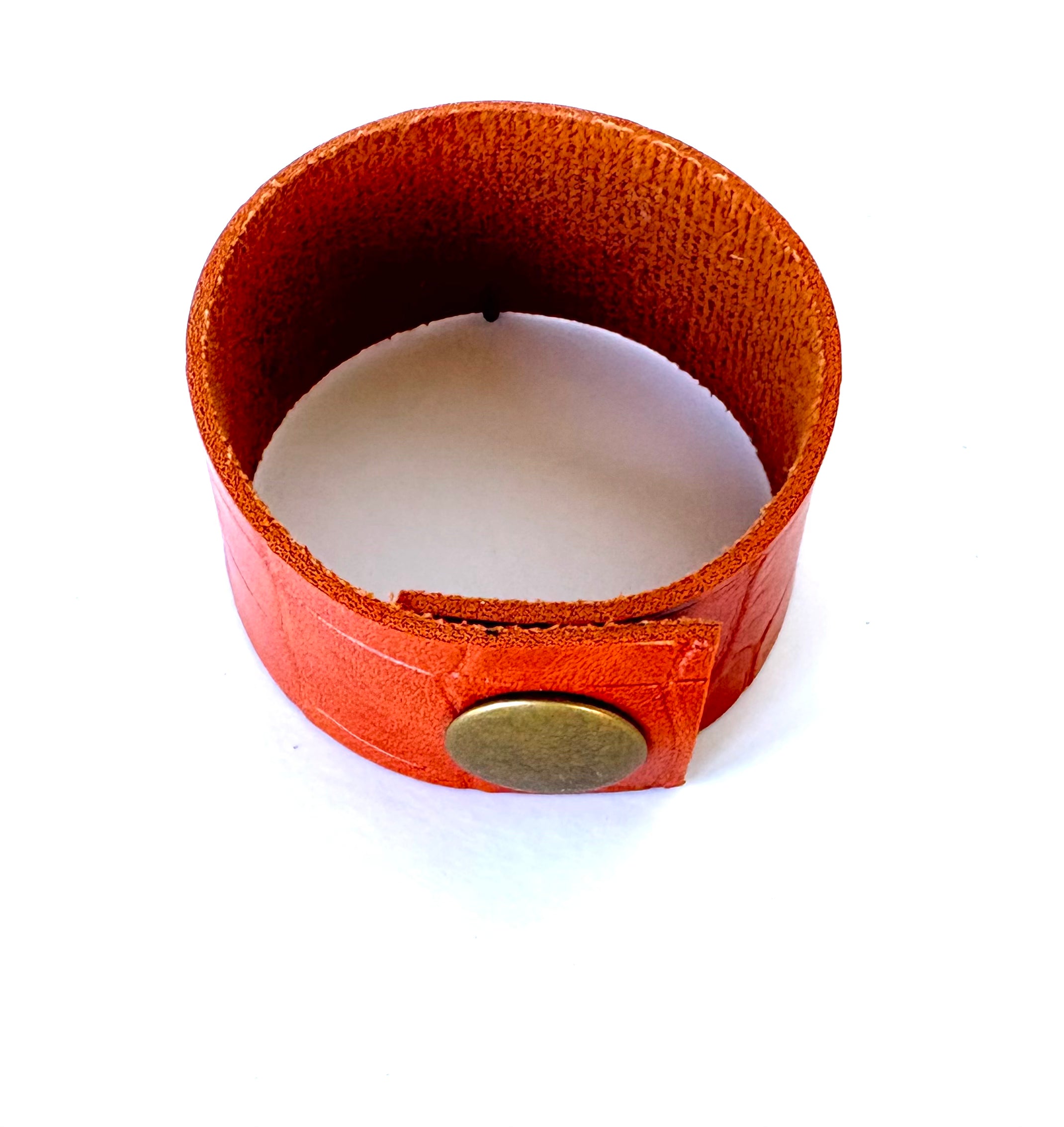 Porcelain Pendant Jags Leather Wrap Bracelet
