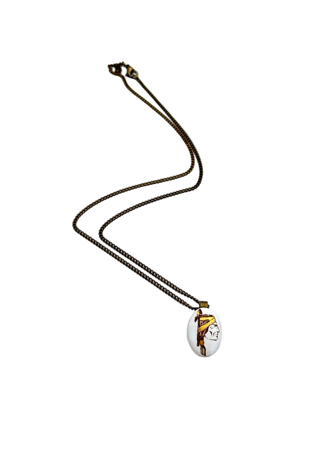 FSU Game Day Necklace Game Day Jewelry Mascot Gold Garnett
