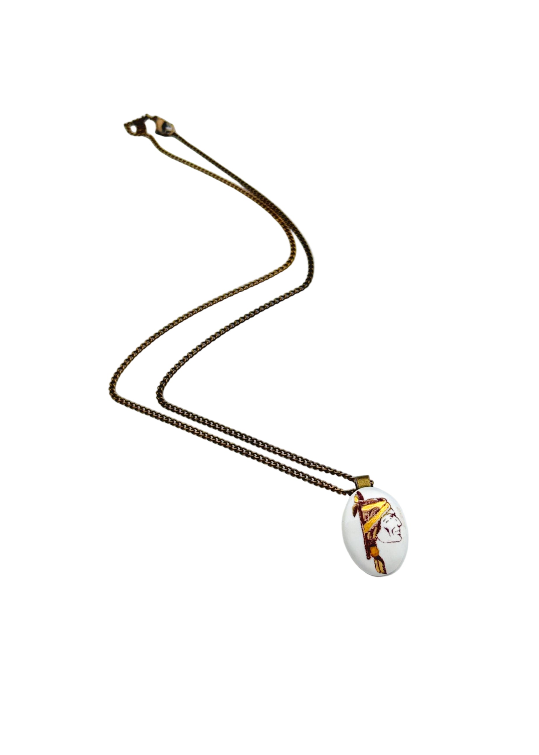 FSU Game Day Necklace Game Day Jewelry Mascot Gold Garnett