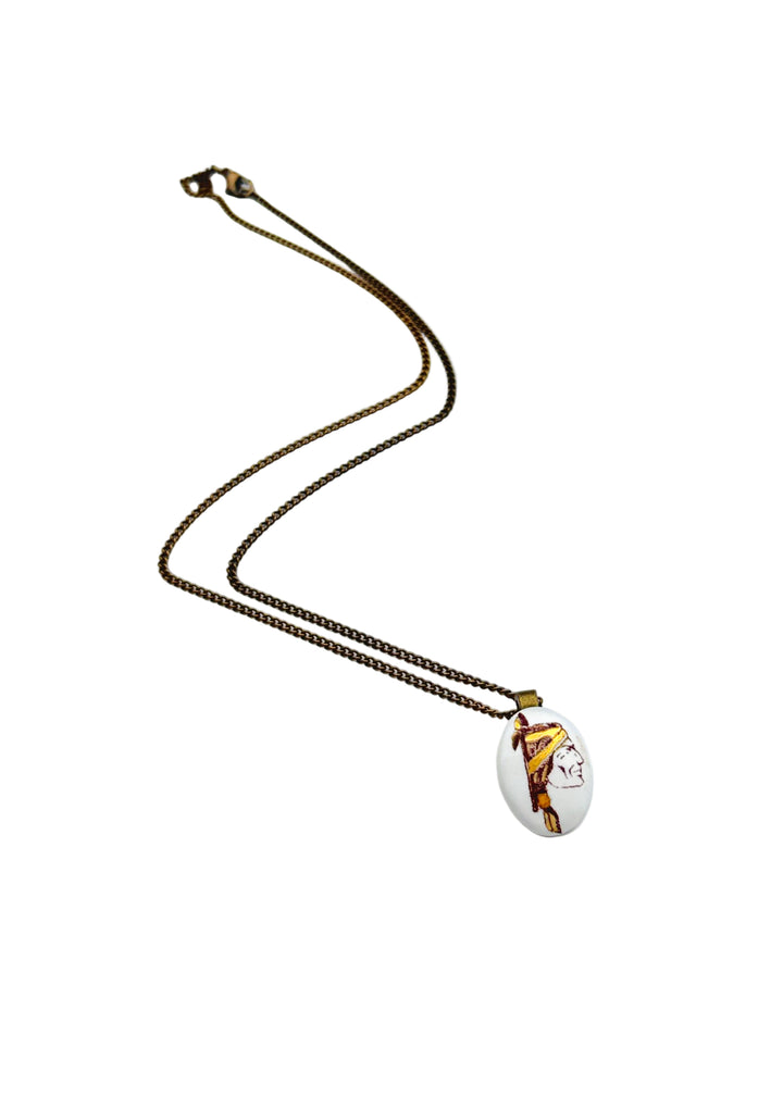 FSU Game Day Necklace Game Day Jewelry Mascot Gold Garnett