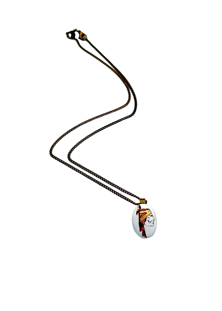 FSU Game Day Necklace Game Day Jewelry Mascot Gold Garnett