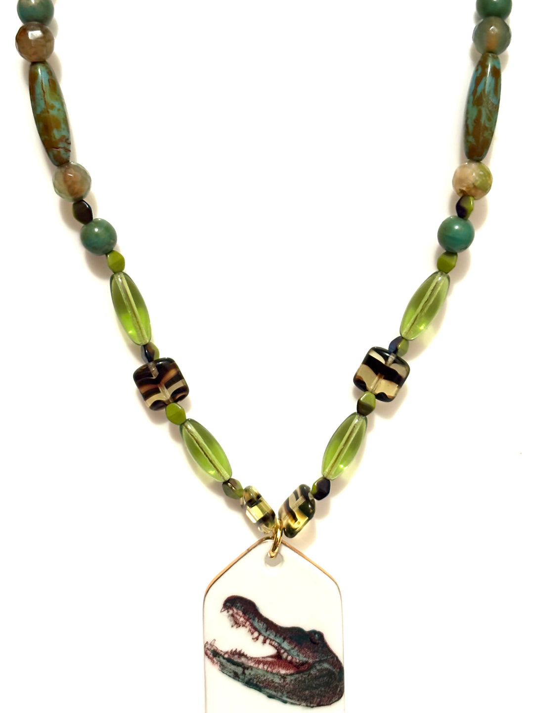 Necklace Gator Green Game Day