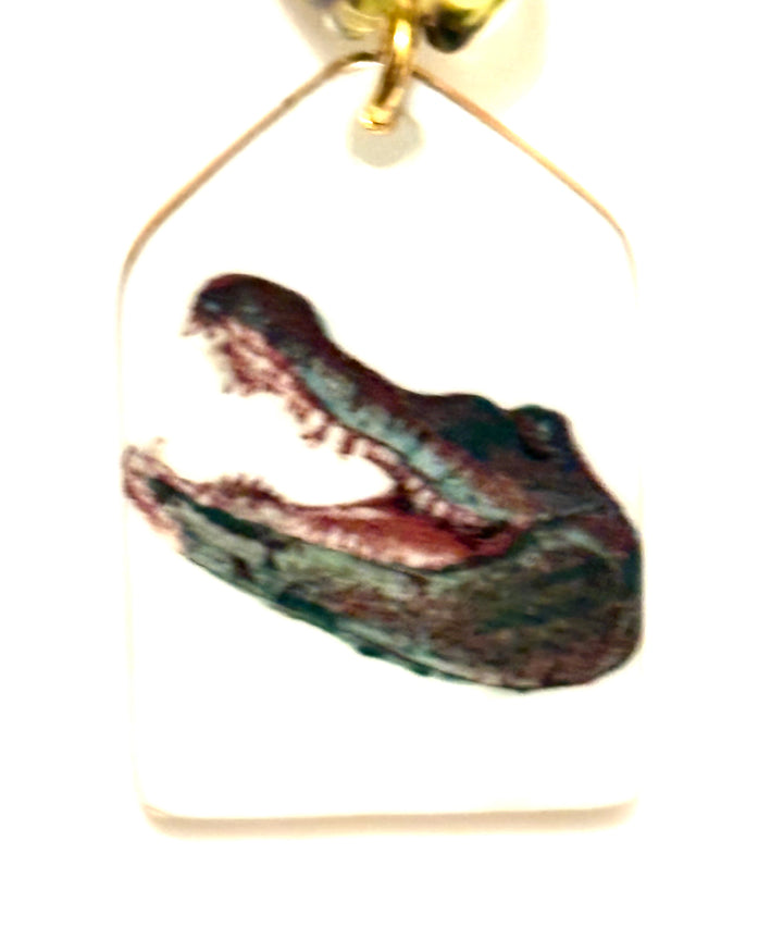 Necklace Gator Green Game Day
