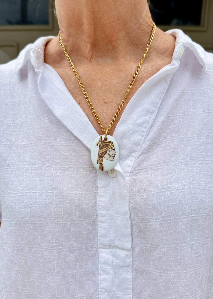 Mascot Game Day Necklace College Jewelry Football Season Tallahassee