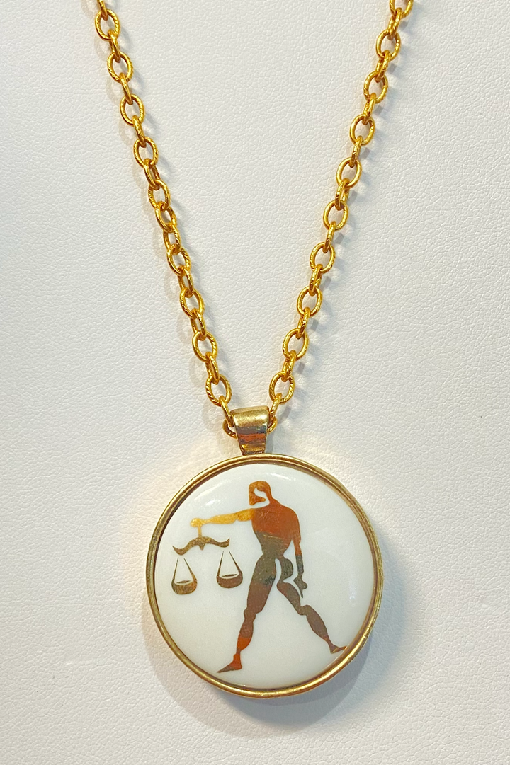 Zodiac Necklace - Libra