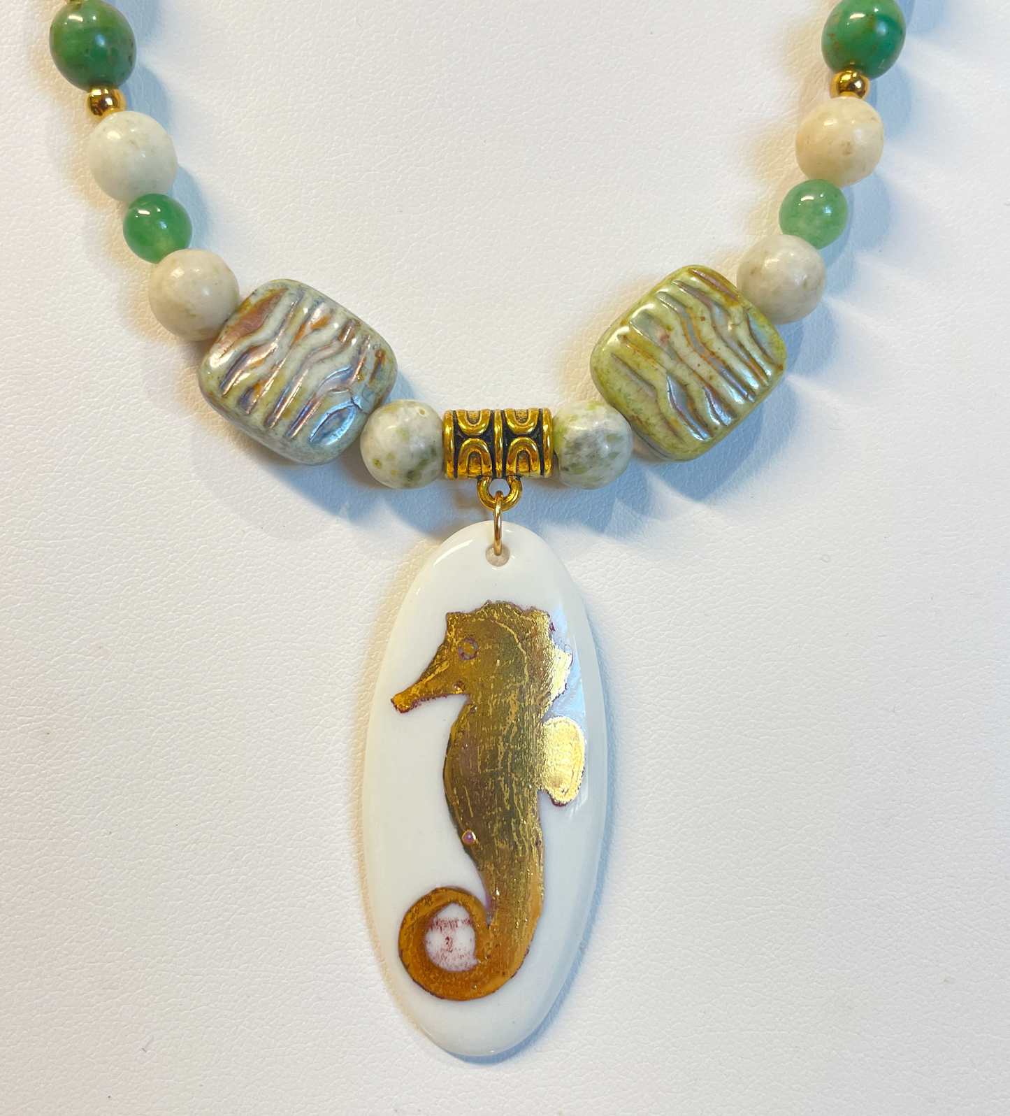 Gift for mom, gift for the seahorse lover, Coastal jewelry, Seahorse Necklace