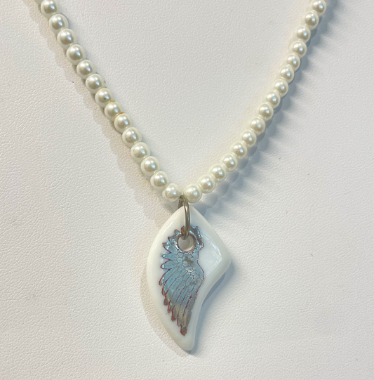 angel wing lover necklace Celestial Necklace Angel Wing Jewelry