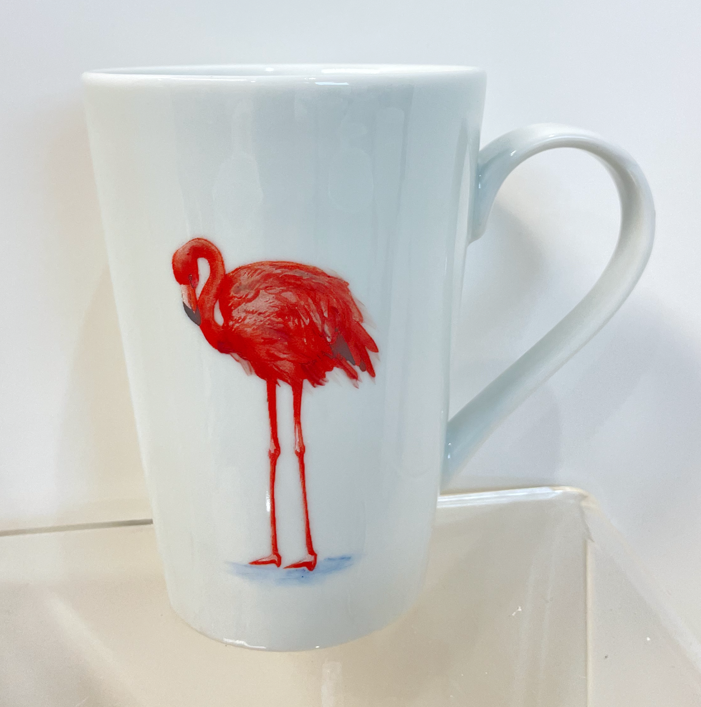 Red Flamingo coffee mug