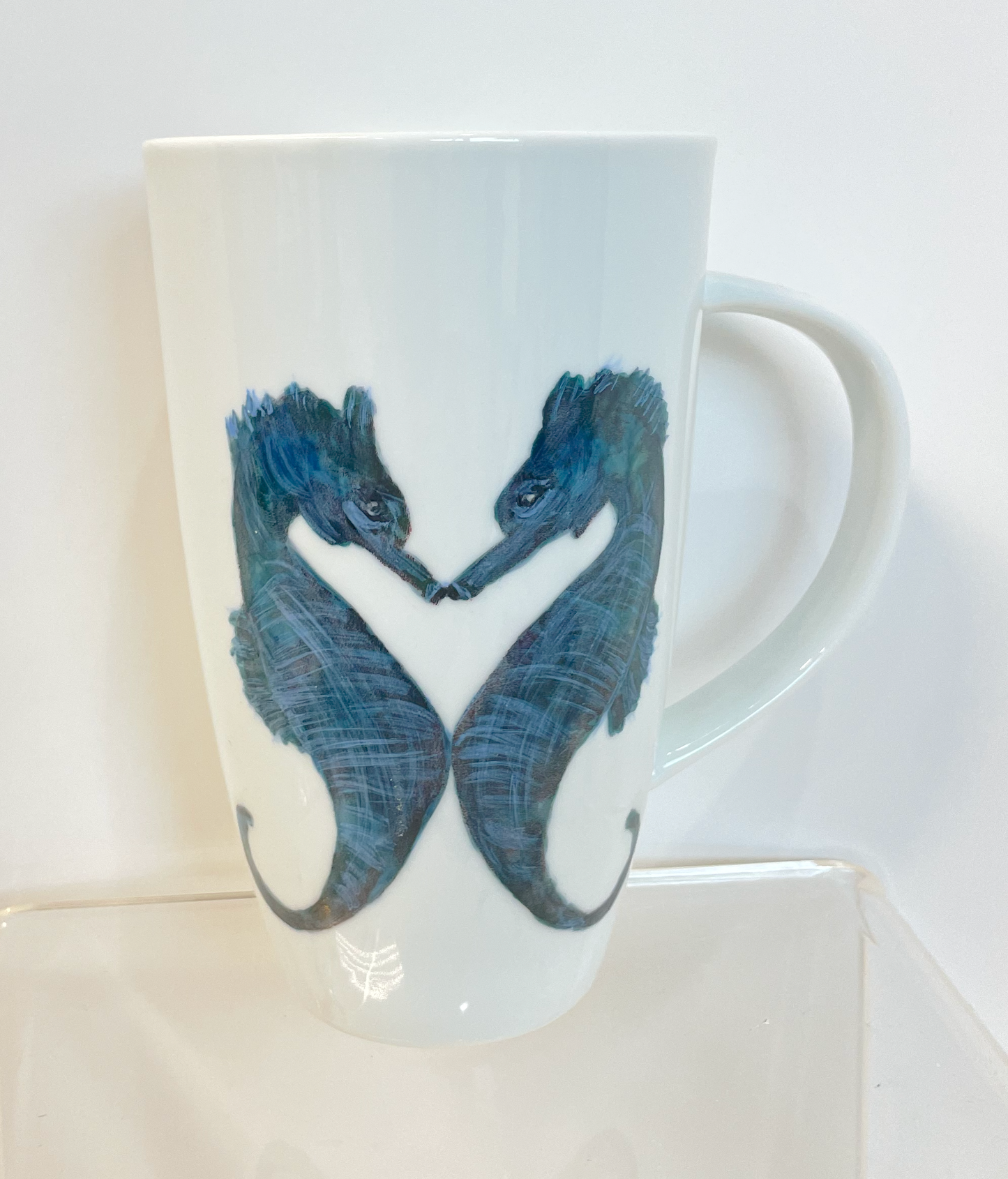 Sea Horse latte mug