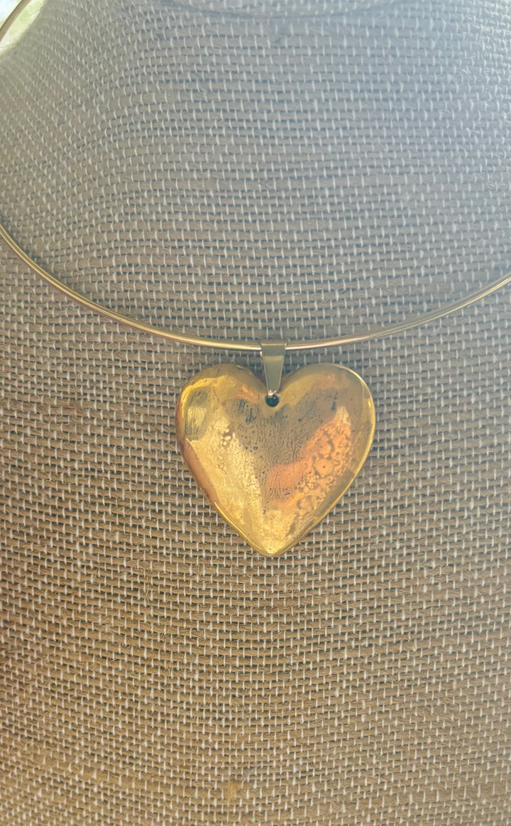 Gold Heart Necklace