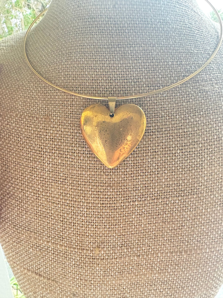 Gold Heart Necklace