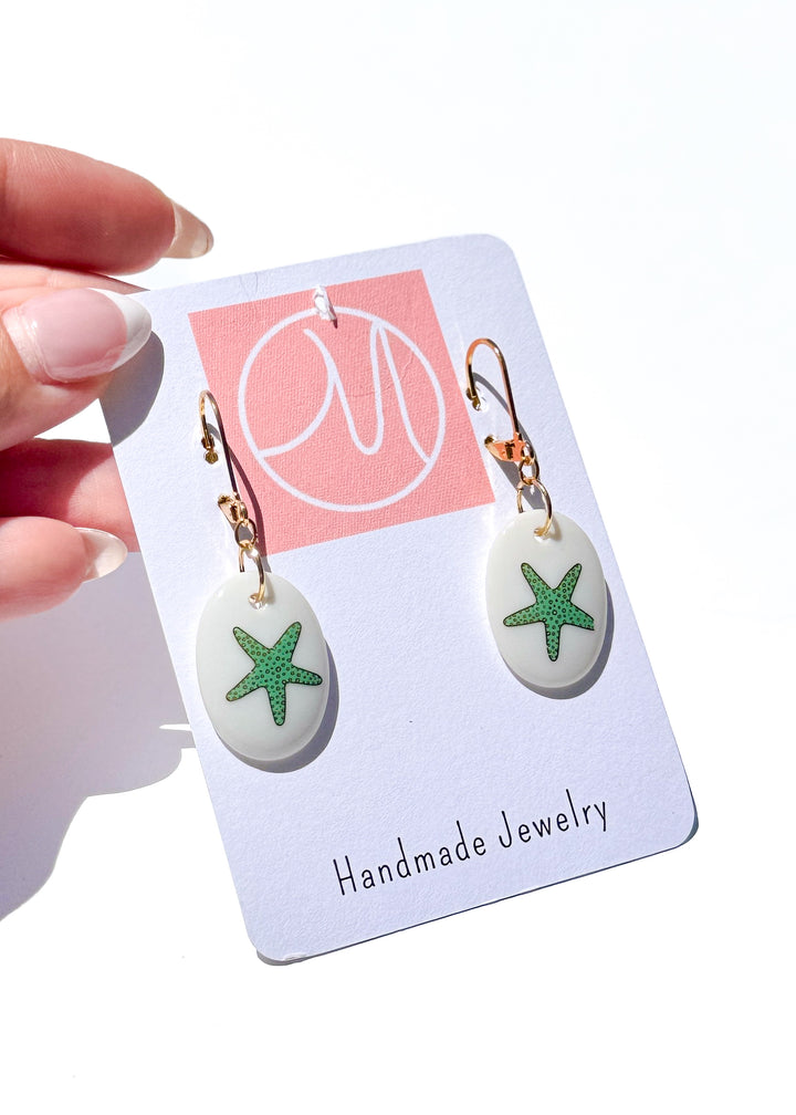 Coastal Starfish Earrings