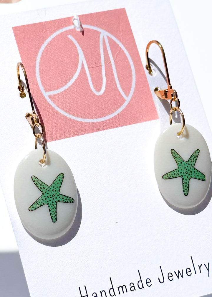 Coastal Starfish Earrings
