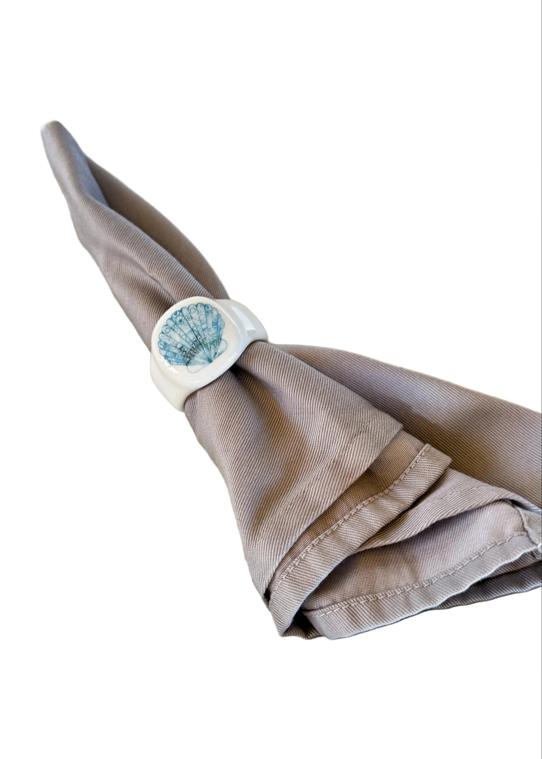 Coastal Blue Napkin Rings