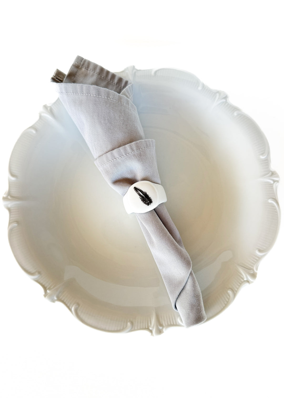 Feather Napkin Rings