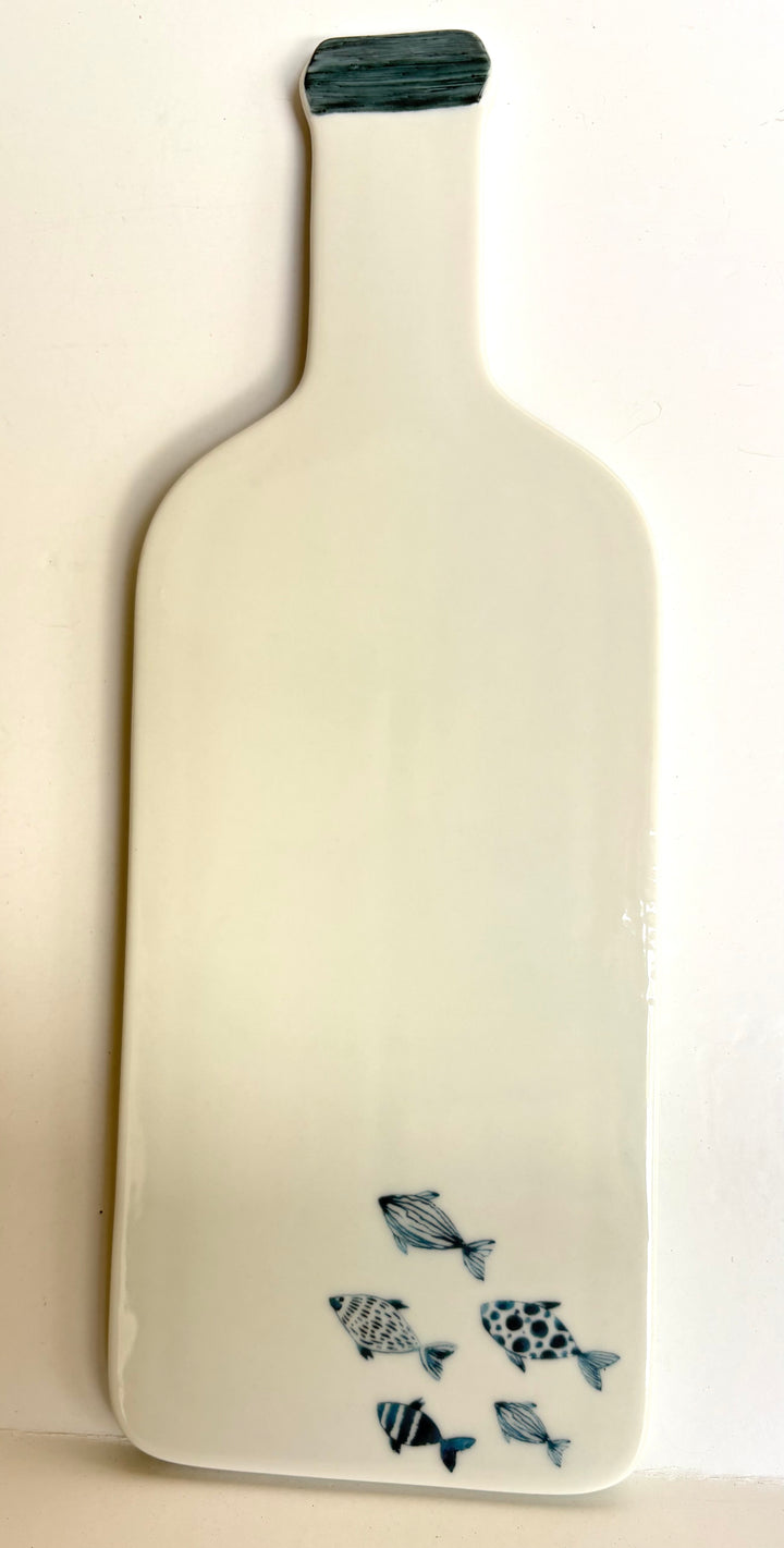 Coastal Wine Bottle Cheese Board