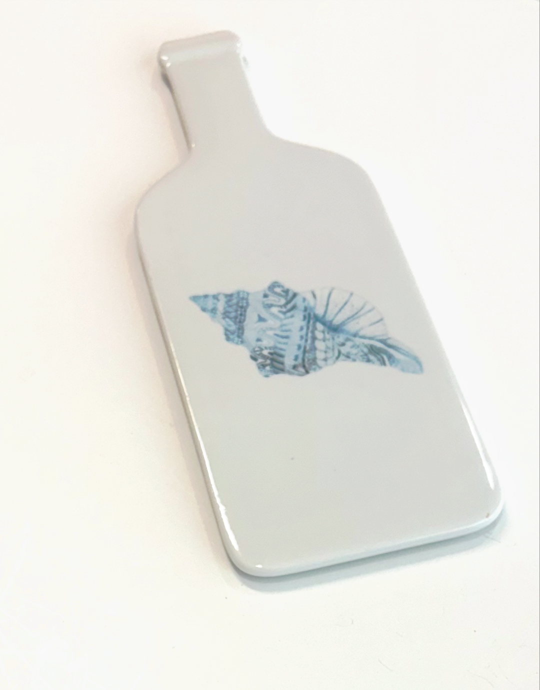 Coastal Shell Wine Bottle Cheese Board