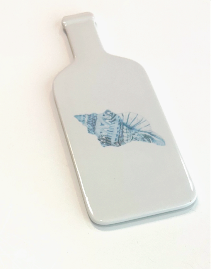 Coastal Shell Wine Bottle Cheese Board