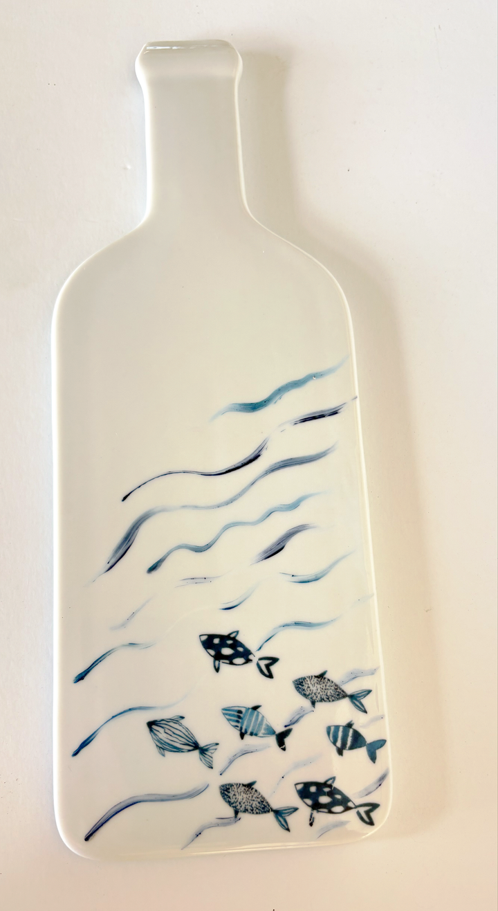 Coastal Catch Porcelain Cheese Board