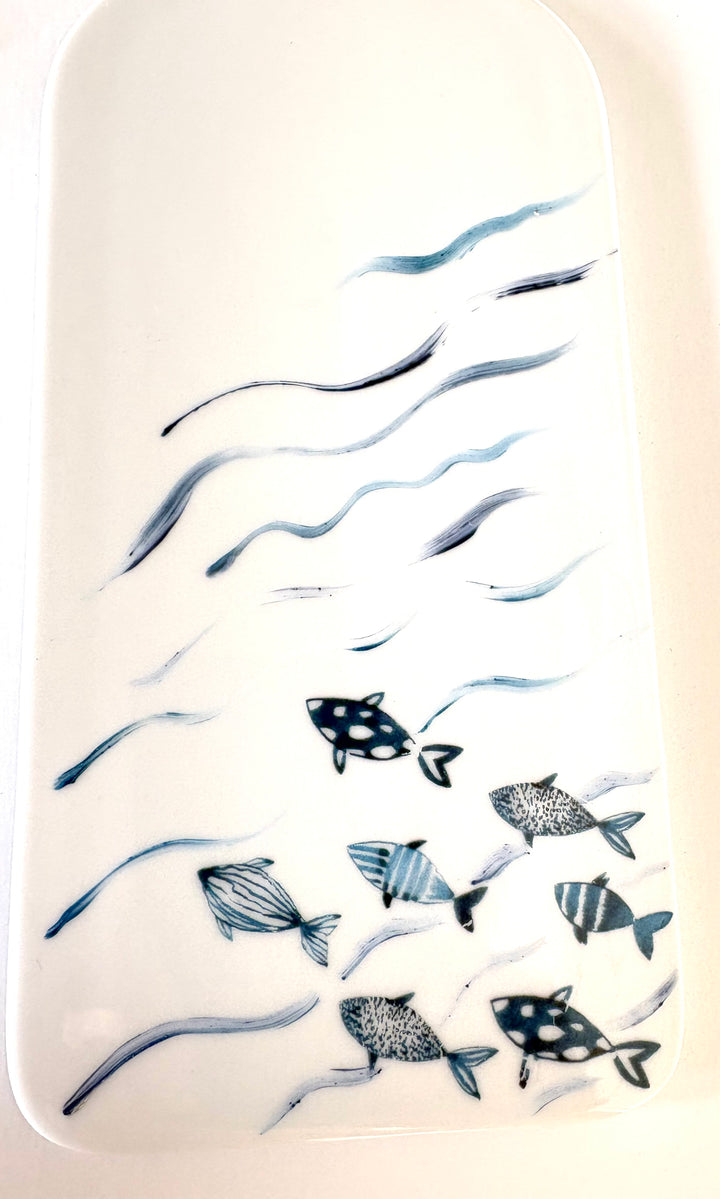 Coastal Catch Porcelain Cheese Board