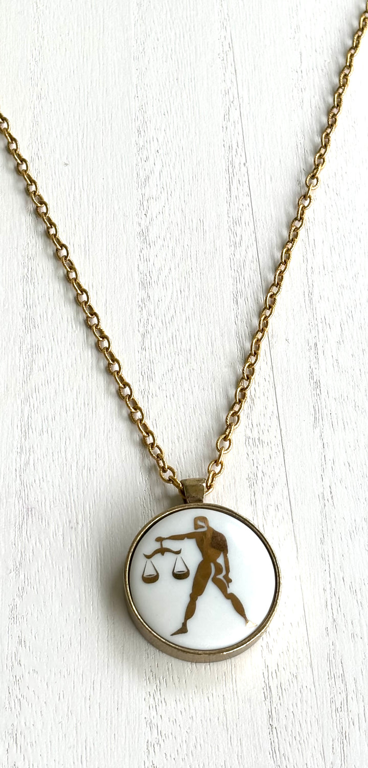 Zodiac Necklace - Libra