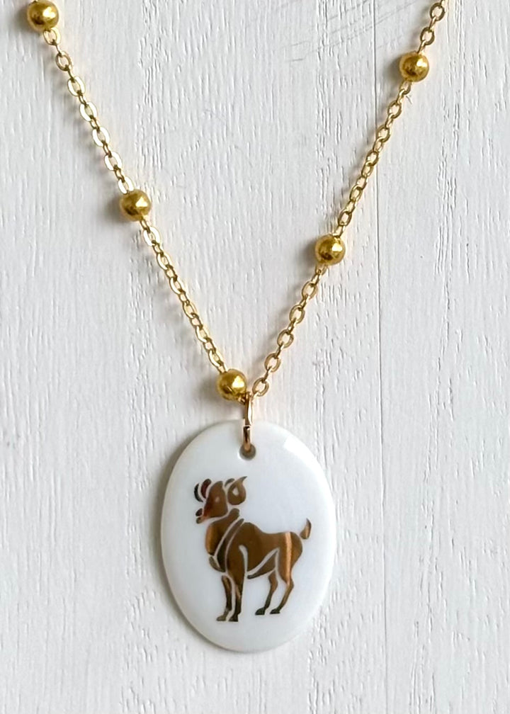 Zodiac Necklace Taurus