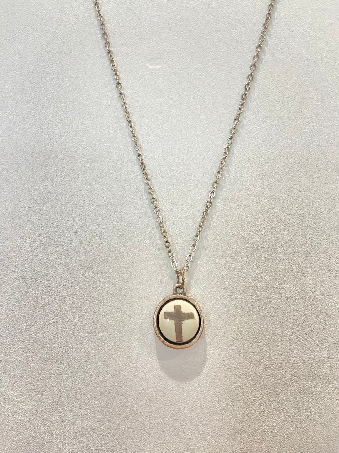 Silver Cross Necklace