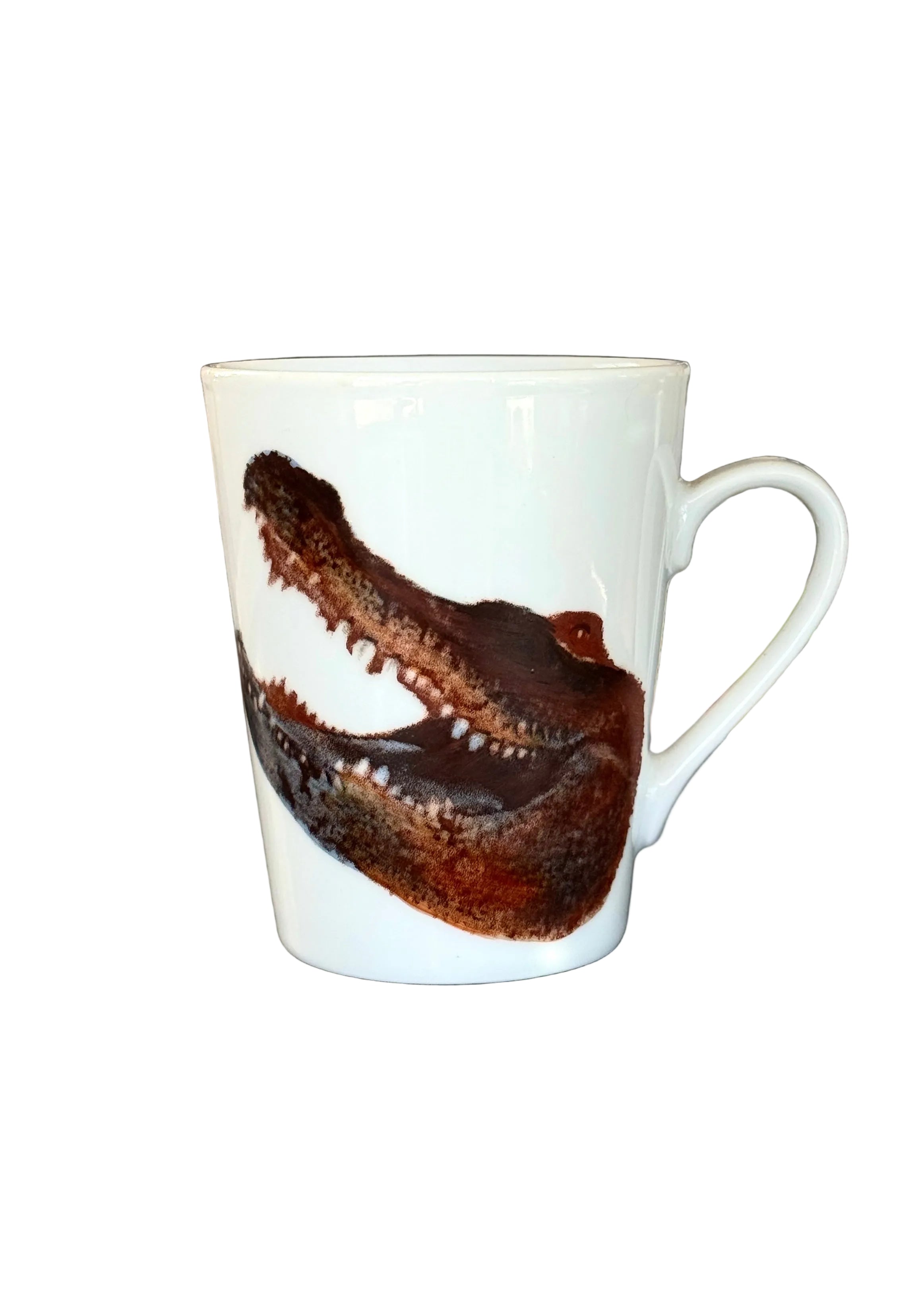 Florida Gator Hand Painted Porcelain Mug