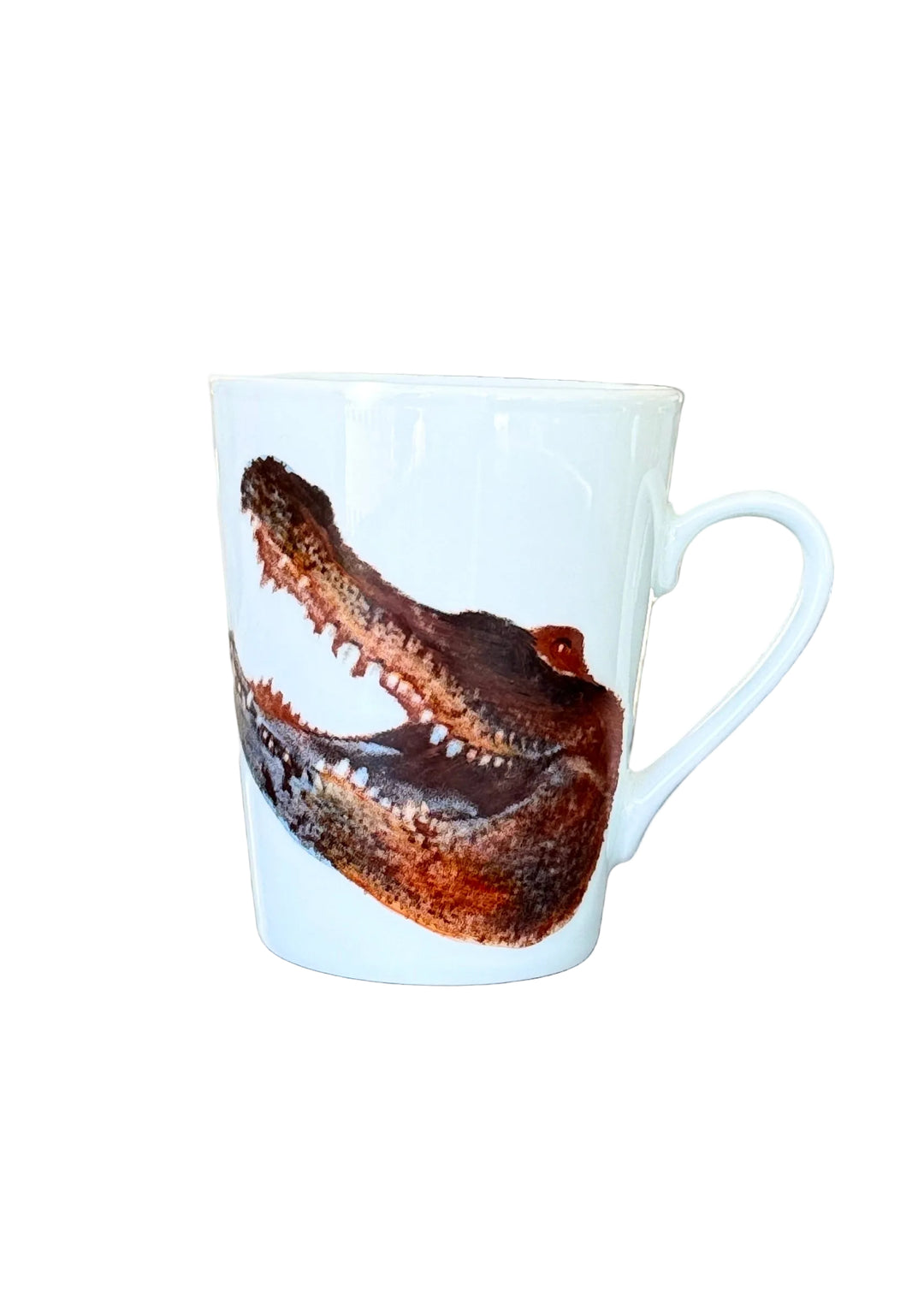 Florida Gator Hand Painted Porcelain Mug