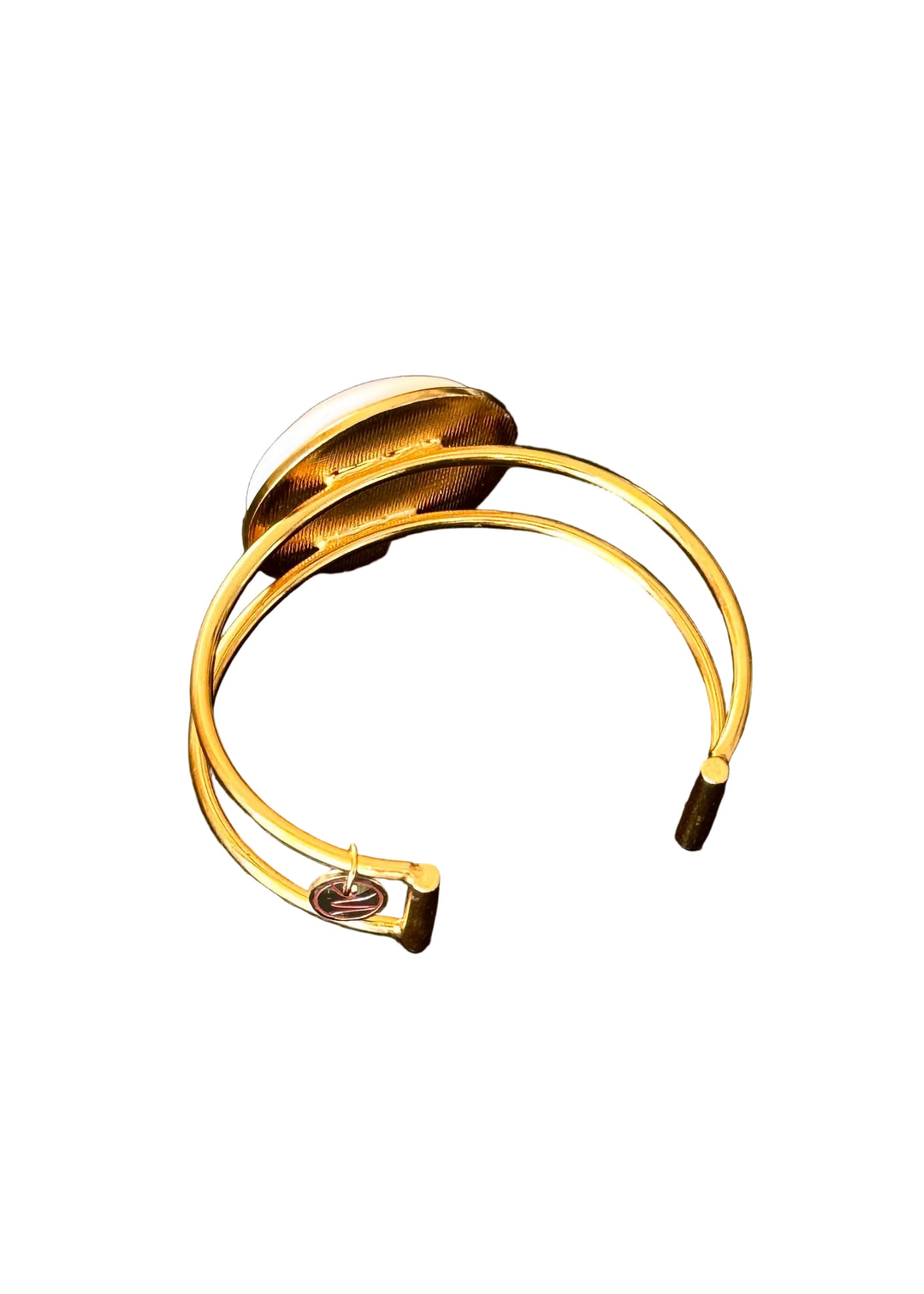 Florida Gator Gold Game Day Adjustable Gold Cuff Bracelet